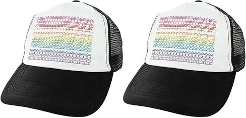 FDT Rainbow Hidden Message Trucker Hat in Saudi Arabia