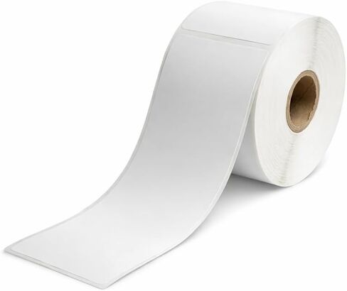 2" x 6" Direct Thermal Labels, 270 Labels (Single Roll), Perforated, 1" Core, 4" OD, Compatible with Rollo, Zebra, Munbyn, Nelko Printers in Saudi Arabia