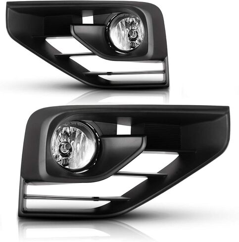 AUTOWIKI Fog Lights Assembly For 2017-2020 Nissan Pathfinder With Clear Lens 2PCS OEM Fog Lamps Replacement in Saudi Arabia