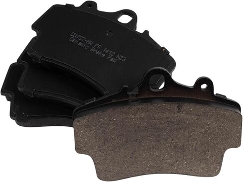 Front and Rear Brake Pad Set Ceramic Hardware Compatible with 2005-2008 Porsche Boxster in Saudi Arabia