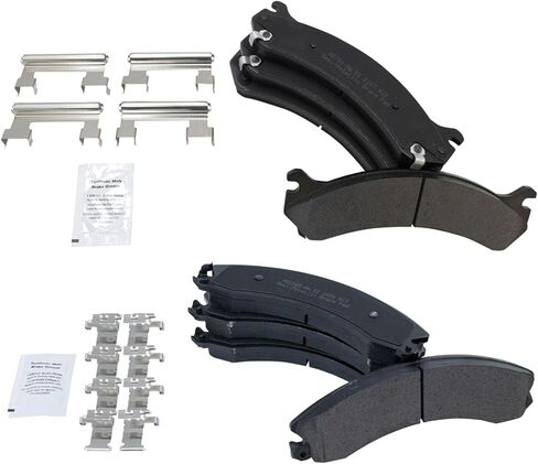 Front and Rear Brake Pad Set Semi Metallic Compatible with 2009-2020 Chevrolet Express 3500 2009-2020 Savana 3500 in Saudi Arabia