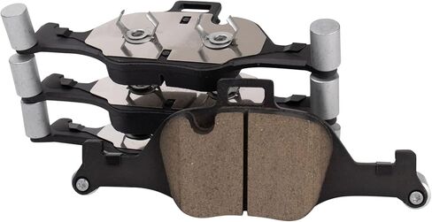 Front and Rear Brake Pad Set Ceramic Hardware Compatible with 2017-2019 BMW 530i in Saudi Arabia