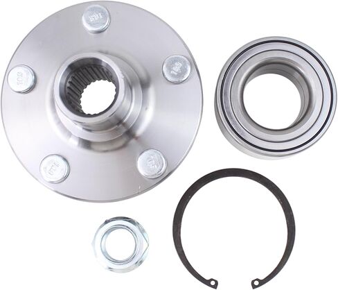 Front Driver and Passenger Side Wheel Bearing Hub for Toyota Celica 2000-2005, Corolla 2003-2019, Matrix FWD 2003-2014, Pontiac Vibe FWD 2003-2008 in Kuwait