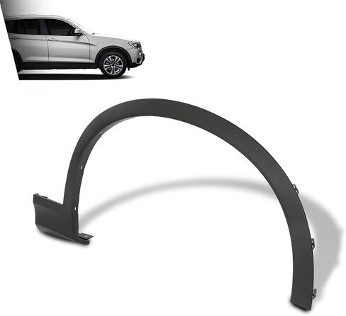 G-PLUS Fender Trim Front Right Compatible with BMW X3 2011-2017 Fit BMW X4 xDrive28i 2015-2018 / xDrive35i 2015-2016 51777210082, BM1291108 Black in Saudi Arabia