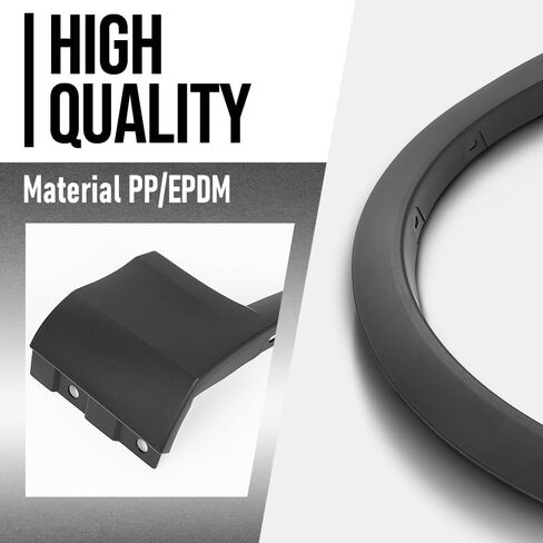 G-PLUS Fender Trim Front Right Compatible with BMW X3 2011-2017 Fit BMW X4 xDrive28i 2015-2018 / xDrive35i 2015-2016 51777210082, BM1291108 Black in Saudi Arabia