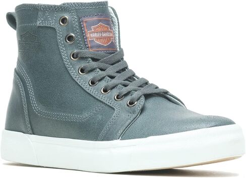 Harley-Davidson Delmont Unisex Black, Grey, Tan, Navy Fashion Sneakers D71008 in Saudi Arabia