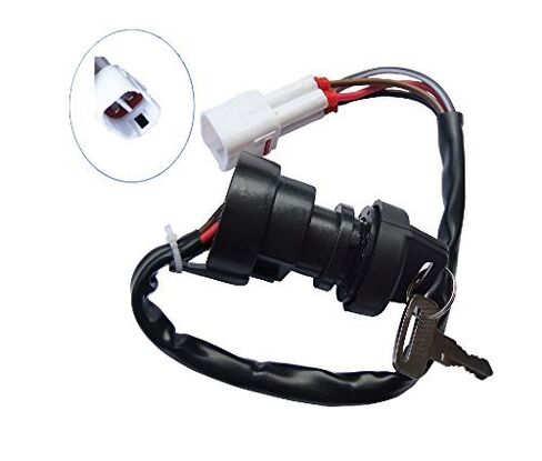 Ignition KEY SWITCH Fits for YAMAHA WOLVERINE 350 YFM350 1995 96 97 98 99 2000 2001 ATV in Saudi Arabia