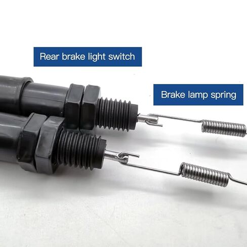 Motorcycle Rear Brake Stop Light Switch with Steel Spring Kit Compatible for 1975-1982 Honda CB750K 750 Four in Saudi Arabia