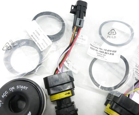 قطعة تصنيع المعدات الأصلية الجديدة Mercury Mercruiser Quicksilver # 87-893353A04 Kt-Key Switch Dl in Saudi Arabia