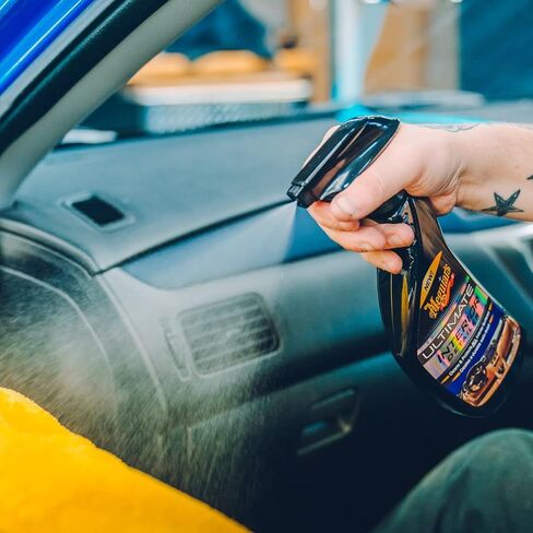 Meguiar's Ultimate Interior Detailer 450ml for a satin finish in Saudi Arabia