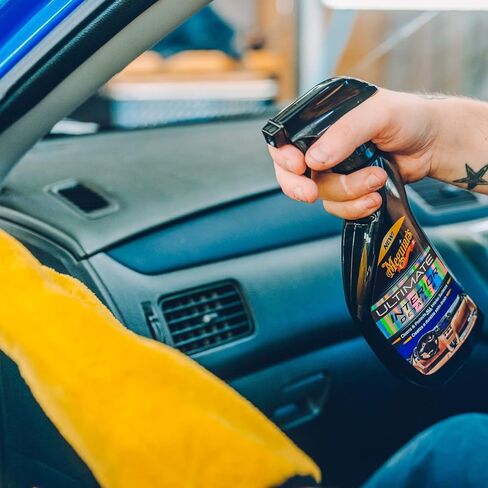 Meguiar's Ultimate Interior Detailer 450ml for a satin finish in Saudi Arabia
