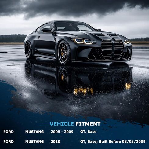 محور ديترويت - الدعامات الأمامية ممتص الصدمات الخلفي محور العجلة يحمل أذرع التحكم السفلية وقضبان التعادل الخارجية الداخلية مع استبدال وصلات قضيب التأرجح لـ 2005-2010 Ford Mustang - مجموعة 16 قطعة in Kuwait