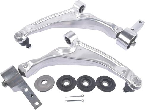 2PCS Front Lower Control Arms with Ball Joints K621550 Replacement for Ho-n-da Pilot V6 3.5L 2009 2010 2011 2012 2013 2014 2015 Replace # K621551 51360SZAA04 51350SZAA04 in Saudi Arabia