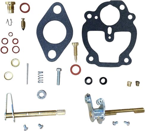 مجموعة إعادة بناء إصلاح المكربن ​​المحسن تناسب جرار Farmall A AV Super A B BN 100 130 (لمكربنات Zenith 10514A) 352376R92 in Saudi Arabia