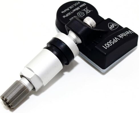 Set of 4 Veritek VPS001 TPMS 433mhz Tire Pressure Sensors for BMW Mini Replaces 36106877937 w/Silver Aluminum Valve Stems Aftermarket Replacement in Saudi Arabia