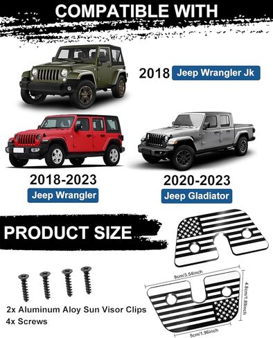 طقم إصلاح واقي الشمس لسيارة جيب رانجلر، ترقية واقي الشمس يناسب جيب رانجلر JK 2018، JL 2018-2023، 2020-2023 جلاديتور، ملحقات واقي السيارة لملحقات جيب رانجلر جيب جلاديتور in Kuwait