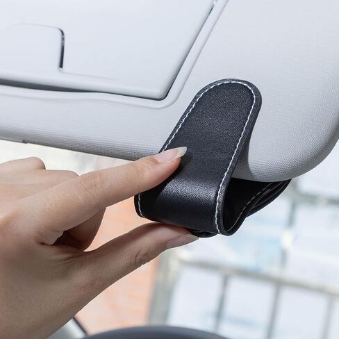 Car Sunglass Holder Fit for Honda Civic FIT Odyssey Accord CR-V HR-V Accessories, Eyeglass Holder for Car Sun Visor in Saudi Arabia
