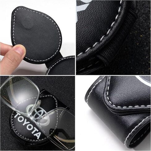 Car Sunglass Holder Fit for Honda Civic FIT Odyssey Accord CR-V HR-V Accessories, Eyeglass Holder for Car Sun Visor in Saudi Arabia