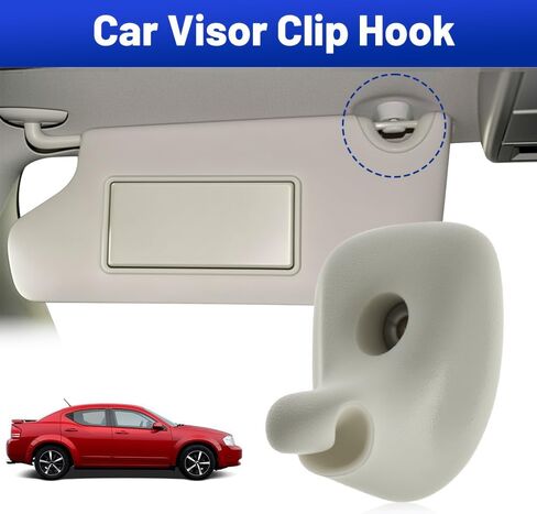 Part Number: 1GW25DW1AA, Sun Visor Support Retainer Clip, 2008-2010 Compatible with Dodge Compatible with Chrysler Sebring Avenger in Saudi Arabia