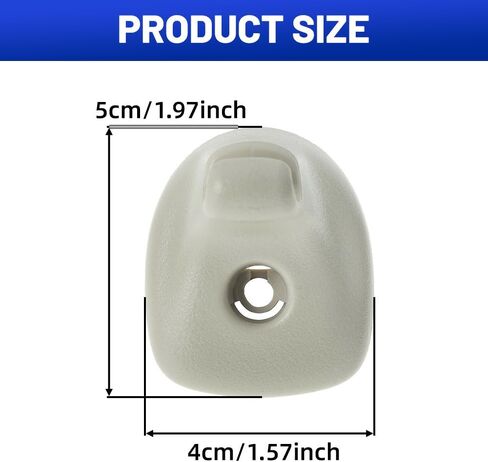 Part Number: 1GW25DW1AA, Sun Visor Support Retainer Clip, 2008-2010 Compatible with Dodge Compatible with Chrysler Sebring Avenger in Saudi Arabia