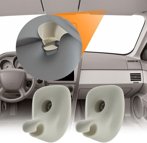 Part Number: 1GW25DW1AA, Sun Visor Support Retainer Clip, 2008-2010 Compatible with Dodge Compatible with Chrysler Sebring Avenger in Saudi Arabia