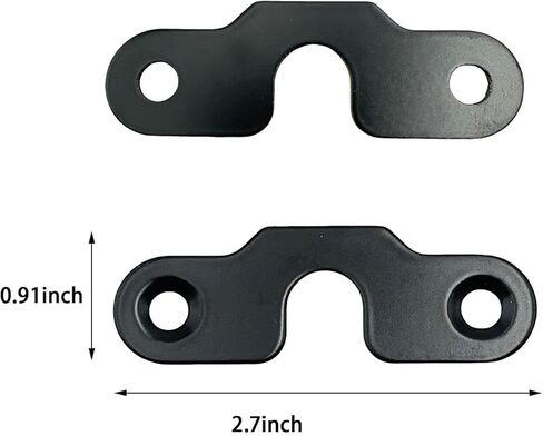 2 Set Sun Visor Repair Kit Heavy Duty Visor Mounting Clips Compatible with Jeep Wrangler JK JKU 2018/ Wrangler JL JLU 2018-2023/ Gladiator JT 2020-2023 in Saudi Arabia