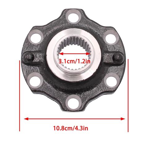 Front Hub Axle Flange Wheel Spacers for Toyota Land Cruiser Lexus LX470 1998-2007 43421-60060 43421-60030 in Saudi Arabia