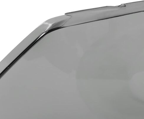 CHEDA Headlight Cover Black Housing Clear Corner Headlight Head Lamps Cover Smokey Compatible with Dodge Ram 1500 2009-2018, 2500 3500 2010, 2500 3500 4500 5500 2011-2018 in Saudi Arabia