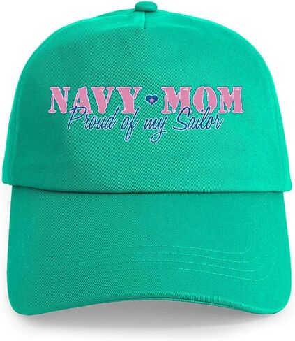 CafePress Navy Mom Proud of My Sailor Cap Adjustable Baseball Cap in Saudi Arabia