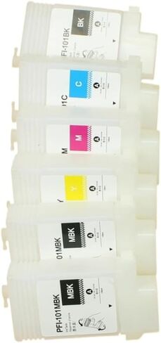6color 130ml Refill Ink Cartridge with PFI 107 Chip Compatible IPF670 IPF 680 IPF 685 IPF 770 IPF 780 IPF 785 Printer in Saudi Arabia