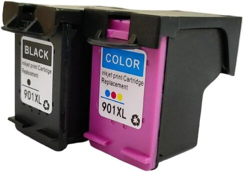 901XL 901 XL Ink Cartridge Compatible 4500 J4500 J4524 J4530 J4540 J4550 J4580 J4585 J4535 Printer(1Set) in Saudi Arabia