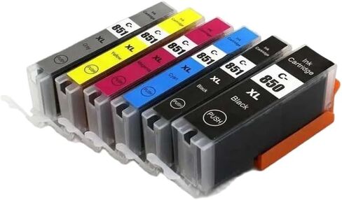 متوافق مع طابعة PGI 850 CLI 851 PGI850XL PGI-850XL CLI-851XL CLI851XL خرطوشة IP7280 (3 مجموعة) in Saudi Arabia