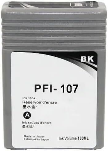 Compatible PFI-107 IPF670 IPF680 IPF685 IPF770 IPF780 IPF785 IPF-670 IPF-770 Printer(Black) in Saudi Arabia