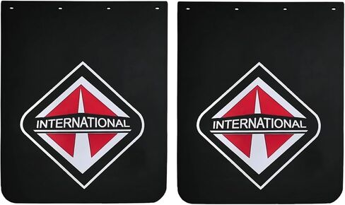 24"x30" Mud Flaps for Semi Truck Tractor Trailer 1/5''Thick Polymer Heavy Duty Anti-Splash Semi Trucks Mud Flaps Mudguards 2PCS (30MFBK-AKL) in Saudi Arabia