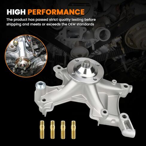 دعامة بكرة مروحة تبريد المحرك متوافقة مع Toyota Tundra 4Runner Sequoia Land Cruiser 1998-2009 4.7L V8 لسيارة Lexus GX470 LS400 LX470 1995-2009 4.0L 4.7L V8 يستبدل 300-804 16307-50012 in Saudi Arabia