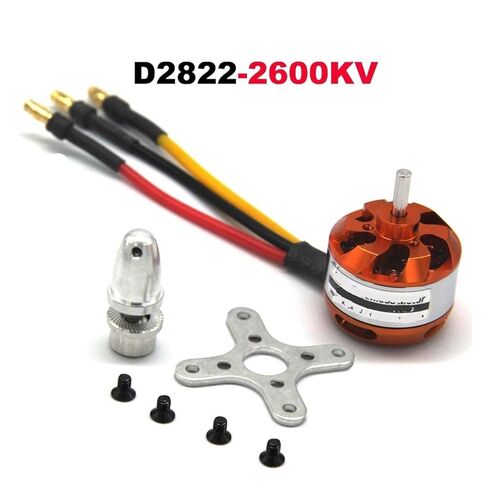 محرك D2822 1100KV 1450KV 1800KV 2600KV 2-3s مجمع مناسب للطائرات متعددة المحاور (EP-D2822-2600KV) in Kuwait