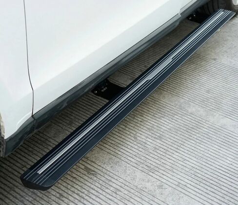 2 قطعة لوحات تشغيل كهربائية قابلة للنشر خطوات جانبية تناسب LR Range Rover SWB L405 2018-2022 in Kuwait