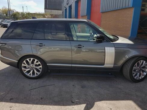 2 قطعة لوحات تشغيل كهربائية قابلة للنشر خطوات جانبية تناسب LR Range Rover SWB L405 2018-2022 in Kuwait