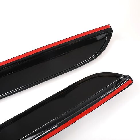 Rain Guards Side Window Visor Vent Outside Mount Fits for Ford F150 Extended Cab/Super Cab 2015-2025 for 2017-2025 F250/350 SuperDuty Super Cab in Kuwait