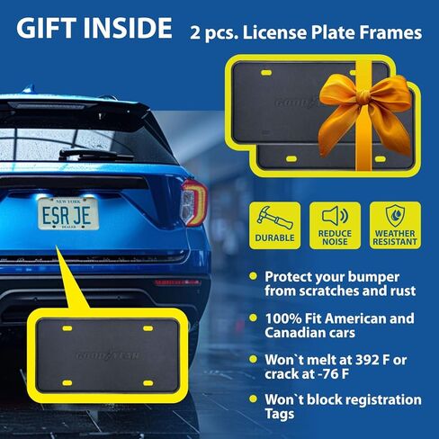 Goodyear Shatterproof Window Deflectors for Toyota Camry 2025-2026 Sedan, Tape-on Rain Guards, Window Visors, Vent Deflector Visor, Car Accessories, 4 pcs. - GY008797 in Kuwait