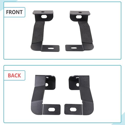 Car Hood Light Mount Brackets Compatible with Ford Ranger 2023-2026, Front Hood LED Spotlight Work Light Mounting Bracket Holder Kit Pillar Pods Hood Hinges Hood Light Bracket Auxiliary Accessories in Saudi Arabia
