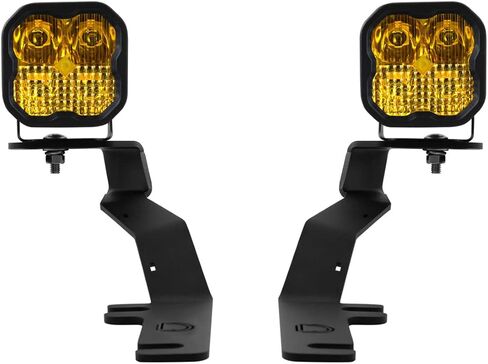 Diode Dynamics Stage Series Backlit Ditch Light Kit compatible with Ford F-150 2015-2020, Bracket Only None in Saudi Arabia