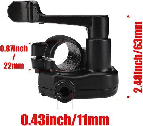 Thumb Throttle Cable Accelerator Control Assembly for 49cc 50cc 70cc 90cc 110cc 125cc 140cc 150cc 200cc 250cc Engines Motorcycle ATV Scooter Go Kart Chopper 4 Wheeler Pit Dirt Mini Bike Kandi in Saudi Arabia