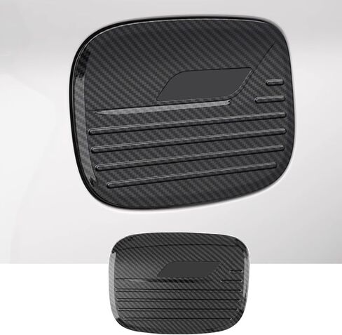 غطاء غطاء خزان الغاز لسيارة Ford Explorer 2020-2025 - مقاس مخصص، ترقية أنيقة، تصميم من ألياف الكربون، حماية من الخدش - لملحقات Ford Explorer ST XLT in Kuwait