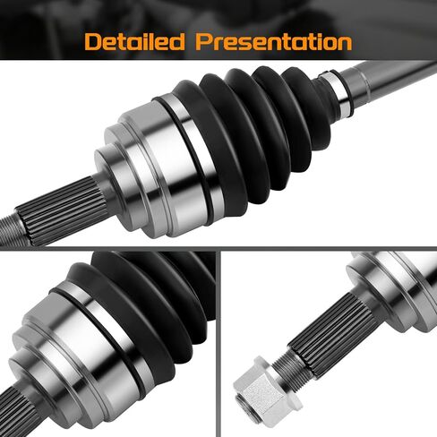 Front CV Axle Shaft Assembly Compatible for Nissan Sentra 2007 2008 2009 2010 2011 2012 L4 2.0L Automatic CVT Transmission - Driver Side, 39101ET200 in Saudi Arabia