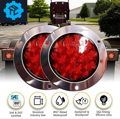 Kozak بديل مبرد الهواء المسؤول متوافق مع Freightliner Cascadia، Columbia، Coronado 2008-2013 Western Star 4900 Series 2008-2012 + شعار، مساحات، إطار لوحة الترخيص، 4x أضواء مقطورة، سترة in Kuwait