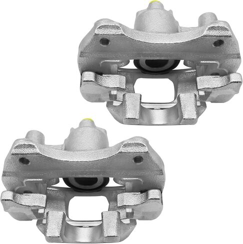 2x Rear Brake Caliper Assembly Compatible with 2001 2002 2003 Toyota Highlander (FWD) | Brake Calipers for 19-B2685A & 19-B2684A | Rear Brake Caliper Driver and Passenger Side in Saudi Arabia