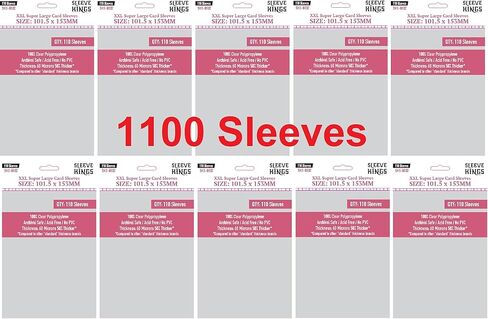 Sleeve Kings Standard USA Chimera Card Sleeves 57.5 X 89 mm (4x110 Pack, 440 Sleeves) in Saudi Arabia