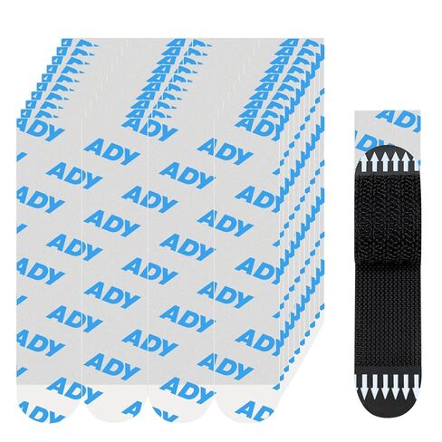 ADY Picture Hanging Strips Heavy Duty 40Pairs，Damage Free Removable Picture Hangers, Refill Adhesive Strips for Rent Room, Hook and Loop Strips Mounting Tape for Painted Wall in Saudi Arabia