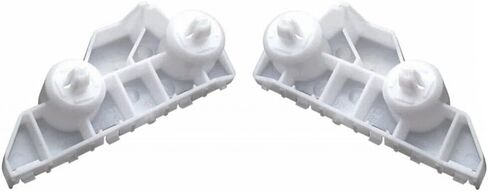 DAT AUTO PARTS للسائق الأيسر الأمامي، جانب الراكب الأيمن غطاء المصد السفلي زوج مجموعة من 2 بديل لـ 2013-2015 Nissan Altima بلاستيك أبيض محكم NI1042122 NI1043122 622213TA0A 622203TA0A in Saudi Arabia